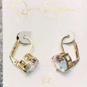 Jessica Simpson CZ earrings
